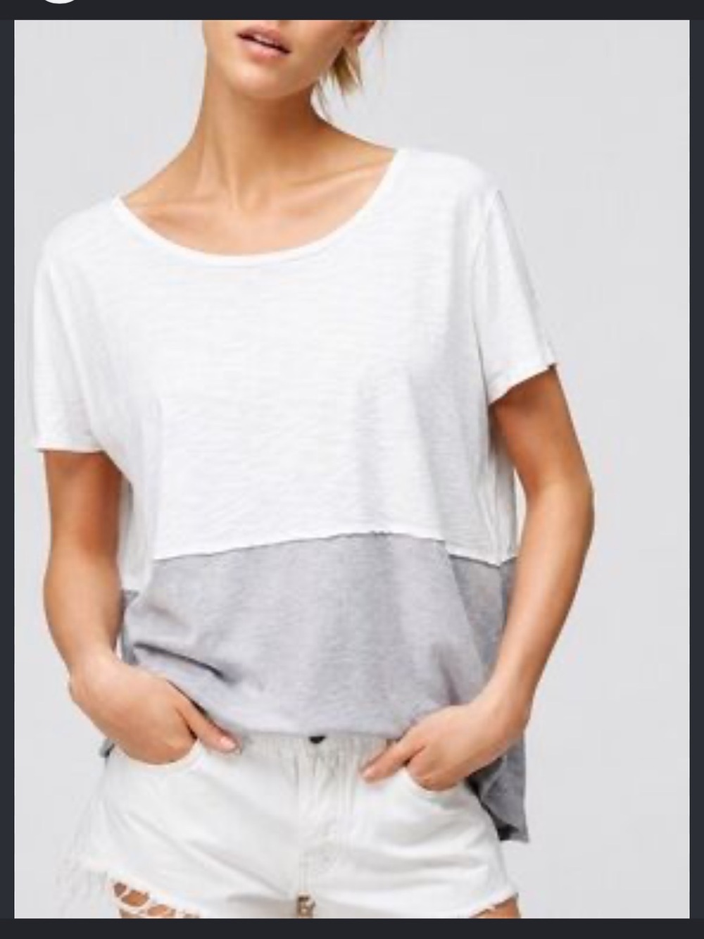Free People We The Free Colorblock Top